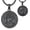 02-Black Memento Mori, variant on Memento Mori Necklace 925 Sterling Silver Hourglass Memento Mori Pendant Stoic Stoicism Jewelry Gifts for Men Women Style 1
