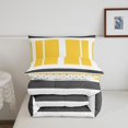 thumbnail image 5 of Erosebridal Linear Geometric Print King Size Comforter Sets,Minimalist Lines Comforters King Size,Polkadot Reversible,3-Piece,1 Comforter and 2 Pillowcases, 5 of 7