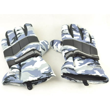 Strong Camel New Warm Mens W.P. Waterproof Work Gloves Ski Glove Motorcycle Waterproof Winter Camouflage L