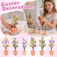 thumbnail image 4 of Easter Table Centerpiece, with An Easter Egg Tree Holding Small Easter Eggs Set in A Terracotta indoor Tree Pot, for Easter decorations for Table, Easter Party decor and Spring, 4 of 4