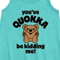 thumbnail image 2 of Instant Message - Youve Quokka Be Kidding Me - Toddler & Youth Girls A-line Dress, 2 of 5