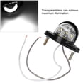 thumbnail image 3 of Greensen 12V 6LEDs Number Plate License Light Reflector For Motorcycle Trailer Truck Lorry, Car License Light, Motorcycle License Light Reflector, 3 of 8