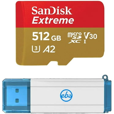 SanDisk 512GB Extreme Pro MicroSDXC UHS-I Card for 