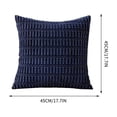 thumbnail image 6 of Throw Pillow Cover 18x18 Inch Corduroy Solid Color Decorative Cushion Case Soft Pillowcase for Sofa Home Living Room Modern Decor by PALIFEUR, 6 of 9