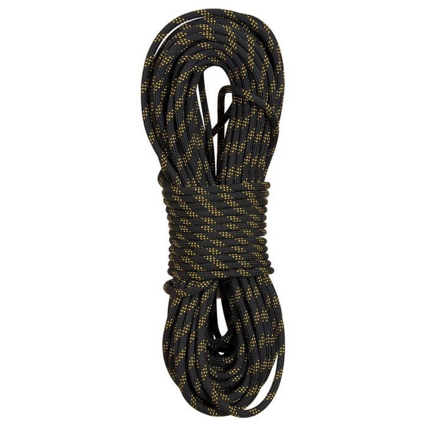 Teufelberger KMIII Max 11mm x 150' Black Rope - High-Quality Climbing Rope for Maximum Performance