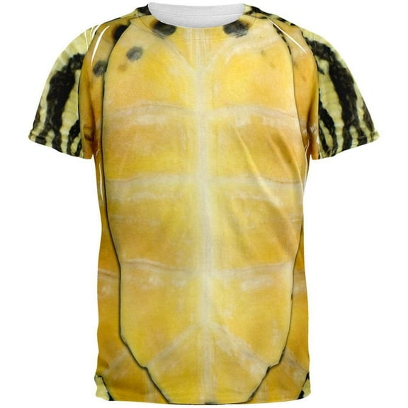 Halloween Men's Ring-Tailed Lemur Costume All Over Short Sleeve Graphic Tee