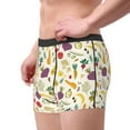 thumbnail image 3 of Bingfone Vegetable Men's Underwear - Casual Stretch Boxer Briefs-Medium, 3 of 7