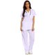 thumbnail image 1 of Conjuntos de uniforme médico para mujer Uniformes médicos de seis bolsillos (cuello en V con pantalón cargo), 1 of 5