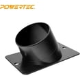 thumbnail image 2 of POWERTEC 70153V Port de Poussière Incliné, 4 Pouces, 1 PK, 2 of 6