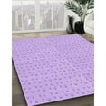 thumbnail image 2 of Ahgly Company Indoor Rectangle Patterned Heliotrope Purple Area Rugs, 2' x 5', 2 of 6
