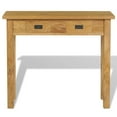 thumbnail image 2 of vidaXL Console Table Solid Teak 35.4"x11.8"x31.5", 2 of 8