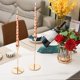 thumbnail image 1 of Velas Cónicas Largas Estampadas (Paquete de 2) | 25 Cm de Cera Mixta, Decoración Romántica para Cenas a La Luz de Las Velas de Boda | Velas de Varilla Coloridas, Elegantes y Sin Aroma para Fiestas En, 1 of 6