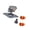 Set 2, variant on AOOOWER Automatic Oscillating Yard Sprinkler System For Large Lawn Area Hassle Less Watering And Multipurpose Outdoor Use