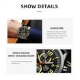 thumbnail image 6 of Mens Watches Casual A wa Leather Analog Quartz Wrist Watch Batteries Watch Men Ae- wh- avcf Wristwatch Clock Digital Watch for Men Business Date Casual Barometer Watch Watch Young Men Watches, 6 of 9