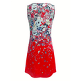 thumbnail image 3 of ZOELNIC Womens Summer Dress 2025 Casual Sleeveless Boho Floral Beach Sundresses Vacation A-Line Dresses, 2XL, 3 of 4