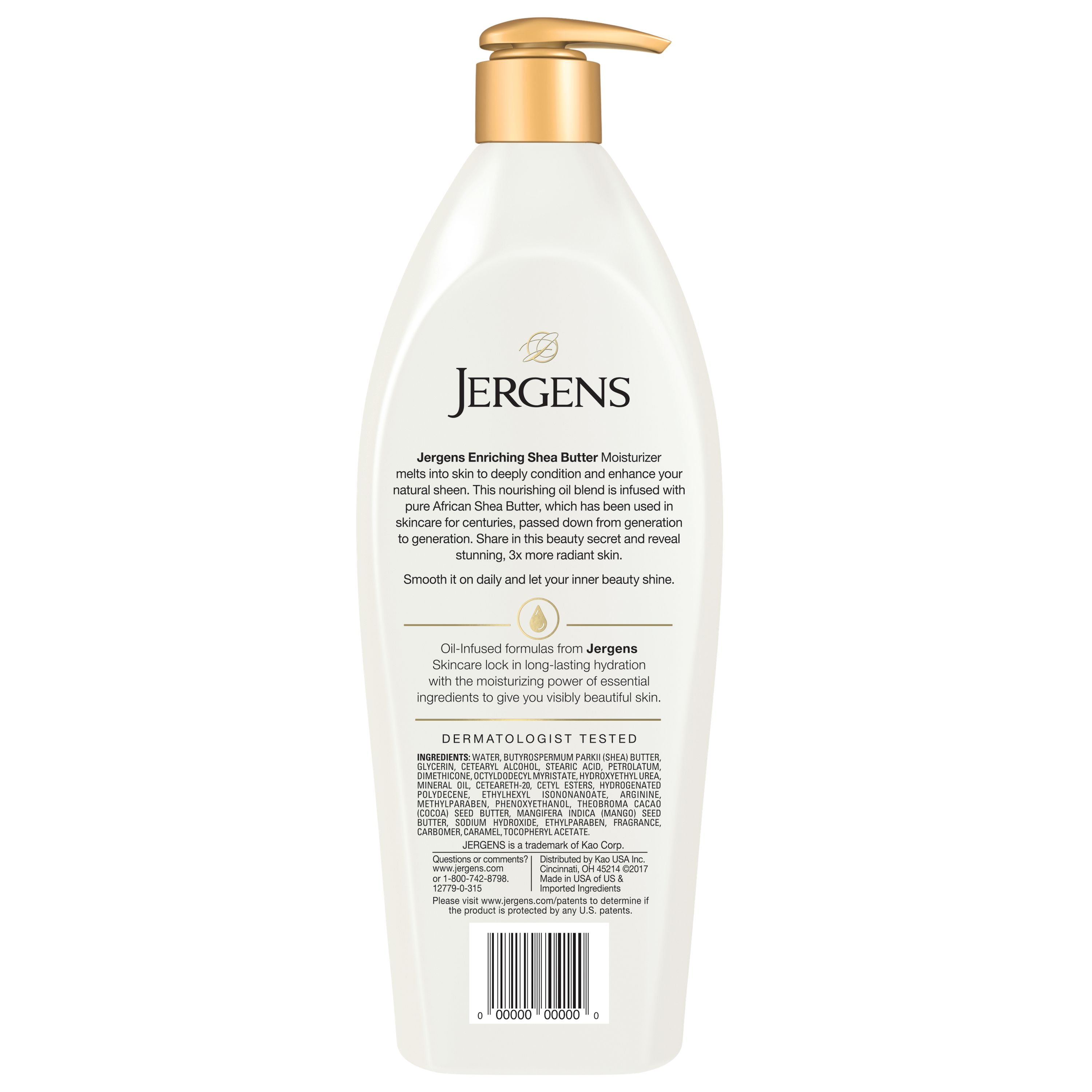 jergens oil infused enriching shea butter