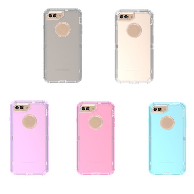 Étui de Remplacement Transparente pour iPhone 6/7/8/6P/7P/8P/X/TP/XR/XMAX, Résistante aux Rayures, Antichoc