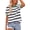White Grey, variant on BTFBM Summer Tops for Women Crewneck Short Sleeve Striped T Shirts Casual Spring Clothes Color Block Basic Tee Blouses