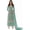 Blue, variant on Indian Pakistani Designer Elegant Reception Party Wear Palazzo with Dupatta Outfit Stitched Shalwar Kameez Suits (Grey, XL - 44)