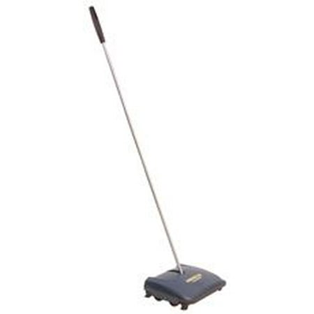 Oreck Commercial Restaurateur Sweeper, Blue, 9 1/2 x 8 x 43 1/2
