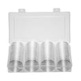 thumbnail image 2 of Gwong Decoración hogareña 60 unids / set 41mm Portatarjetas portátiles Portátiles Reutilizables Acrílicos Transparentes Transparentes Protector Organizadores para Colección Gwong 21071225, 2 of 6