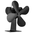 thumbnail image 1 of Ventilador de chimenea para el hogar de 4 aspas Ventiladores de distribución de calor eficientes Leyfeng Ventilador de estufa, 1 of 7