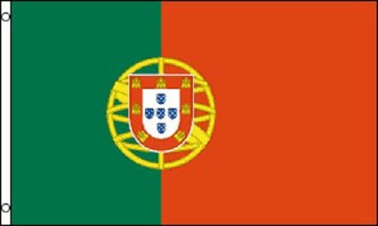 2x3 Portugal Flag Country Banner Portugese Pennant Indoor Outdoor 24x36 in by Home and Holiday Shops
