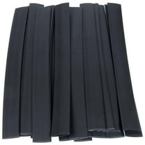 ALLSTAR PERFORMANCE Shrink Sleeve Tubing - 3/8 in - Plastic - Black - Set of 20