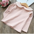 thumbnail image 2 of Conti Kids Toddler Female Peter Pan Collar Cotton Blouse Pink 2-3 Years, 2 of 3