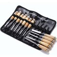 thumbnail image 5 of Juego de cinceles de madera profesionales: juego de 12 herramientas afiladas para trabajar la madera con estuche de transporte: kit ideal para tallado de cuchillos de carpintería para, 5 of 5