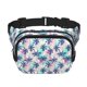 thumbnail image 1 of Fotbe Palm Leaves Cangurera Cuadrada con Estampado de Doble Capa, Bolsa de Cintura Ajustable Mini para Hombres y Mujeres, 1 of 9