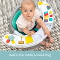thumbnail image 4 of Infantino Music & Lights 3-in-1 Discovery Seat and Booster, 4-48 Months Unisex, Teal, 4 of 9
