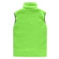 thumbnail image 4 of Dezsed Sleeveless Fleece Jacket Women Women's Fashion Casual Solid Color Pocket Style Fleece Warm Jacket Green XXXL, 4 of 8