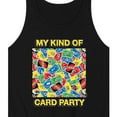 thumbnail image 3 of UNO - My Kind Of Card Party - Men's Jersey Tank Top, 3 of 5