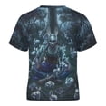 thumbnail image 5 of Dead by Daylight DBD Kids Short Sleeve Tee Shirt Novelty Crewneck T-Shirts Unisex Summer Blouse Tops for Boys Girls 130CM, 5 of 8