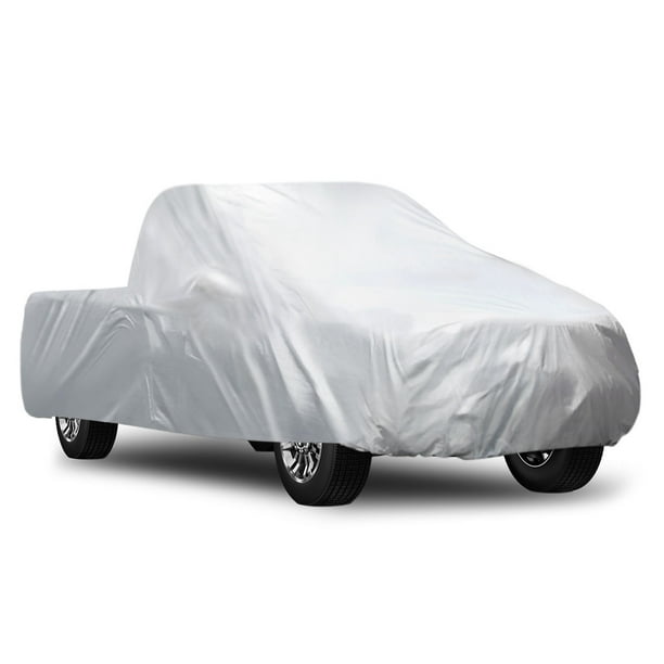 6 5m Car Cover Silver Tone Protector Waterproof Stormproof Truck Pickup Outdoor Indoor Walmart Com Walmart Com