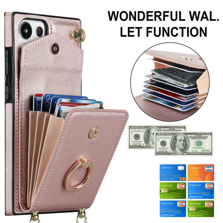 K-Lion Leather Wallet Case for Samsung Galaxy S23 Ultra with Card