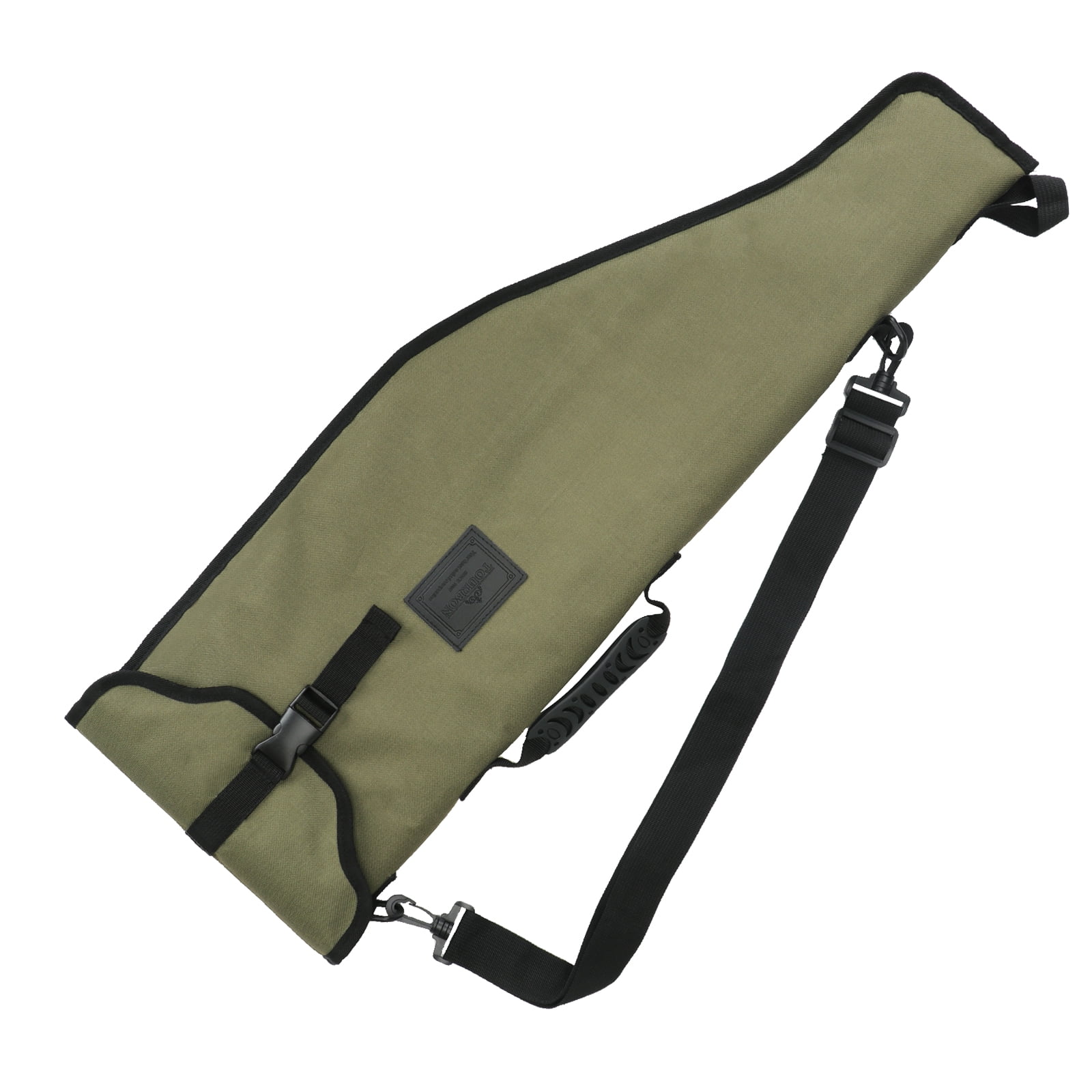 Tourbon Green Takedown Shotgun Scabbard Bag, 600D Nylon Rifle Carry Bag with Removable Shoulder Strap, Fits 28" Barrels-1 count Nylon Bag Only