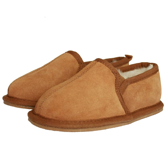 Eastern Counties Leather Boys/Girls Sheepskin Lined Slippers