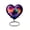 BEAR-47, variant on MUKTIVE Bear Cremation Burial Urns for Adult Ashes Grandmother & Grandfather, Memorial Blue Funeral Urn for Adult Ashes for Women, Large Heart Urn for Human, 8 Inch