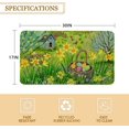 thumbnail image 2 of Easter Door Mat 30 X 17 Inch Easter Eggs Doormat Indoor Outdoor Entrance Floor Mat Non Slip Easter Decor Rubber Mats, 2 of 6