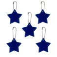 thumbnail image 2 of Agiferg 5PCS Reflective Pendant Outdoor Safety Reflective Pendant Star Shape Safety Reflective Suitable For Backpack Riding Walking Running, 2 of 2