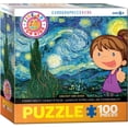 thumbnail image 1 of Puzzle de 100 piezas Noche estrellada de Vincent Van Gogh, 1 of 1