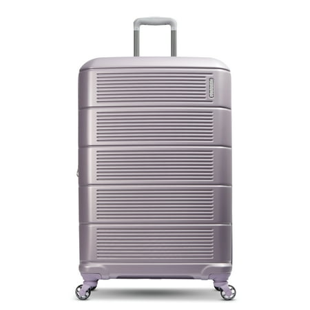 American Tourister Stratum 2.0 28" Hardside Large Checked Spinner Luggage Single Piece - Purple