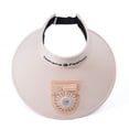 thumbnail image 2 of fastboy Adjustable Sun Hat With Fan Cap For Ultimate Comfort Golf Solar Hat With Built In Fan Beach Fan Hat white, 2 of 6