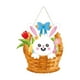 thumbnail image 2 of Letrero de puerta de decoración de Pascua Letreros de bienvenida de Pascua Colgante Letrero de conejo de Pascua Estilo H, 2 of 9