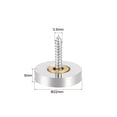 thumbnail image 2 of 22mm Mirror Screws Decorative Caps Cover Nails Brushed Stainless Steel 8Pack, 2 of 5