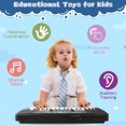 thumbnail image 4 of Teclado de piano M SANMERSEN de 37 teclas con micrófono para niños de 3 a 5 años, 4 of 8