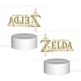 thumbnail image 2 of The Legend of Zelda Breath of the Wild Logo Rectangular Acrylic Night Light Adjustable 3 Light Modes USB Cable Lamp Light Display Base LED Light For Bookshelves Desk Bedside Tables Child Room Bedroom, 2 of 9