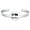 SY0033bracelet, variant on Stainless Steel Bracelet Father's Day Gift Papa Bear Cub Holiday Gift Engraved Titanium Steel Bracelet